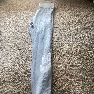 Gray leggings